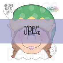 Load image into Gallery viewer, Christmas Elf Girl JPEG
