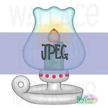 Load image into Gallery viewer, Vintage Hurricane Candlestick Holder JPEG