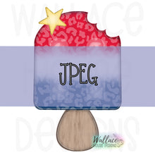 Load image into Gallery viewer, Patriotic Popsicle JPEG