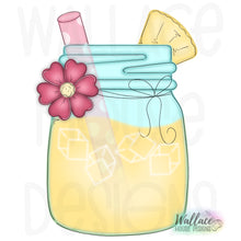 Load image into Gallery viewer, Pineapple Mason Jar JPEG
