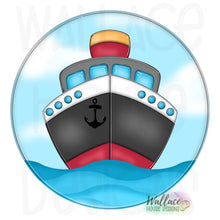 Load image into Gallery viewer, Cruise Ship Round JPEG