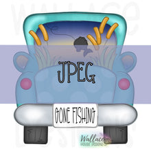 Load image into Gallery viewer, Gone Fishing Truck Bed JPEG