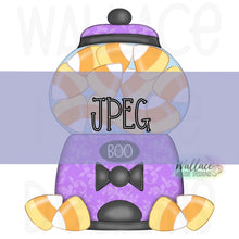 Load image into Gallery viewer, Candy Corn Gum Ball Machine JPEG