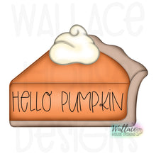 Load image into Gallery viewer, Hello Pumpkin Pie Slice JPEG