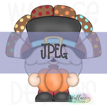 Load image into Gallery viewer, Thanksgiving Turkey Gnome JPEG
