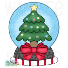 Load image into Gallery viewer, Christmas Tree Snow Globe JPEG