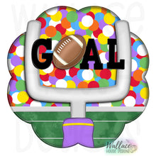 Load image into Gallery viewer, GOAL Football Endzone JPEG