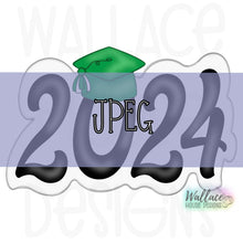 Load image into Gallery viewer, 2024 Graduation Hat JPEG