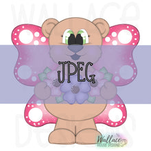 Load image into Gallery viewer, Butterfly Bear JPEG