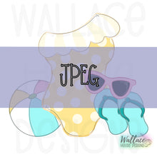 Load image into Gallery viewer, Swimsuit Beachball JPEG