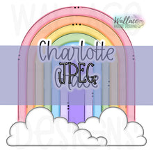 Load image into Gallery viewer, Retro Rainbow JPEG