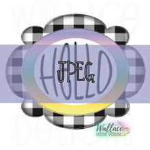 Load image into Gallery viewer, Hello Funky Frame JPEG
