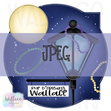 Load image into Gallery viewer, New Orleans Street Lamp JPEG