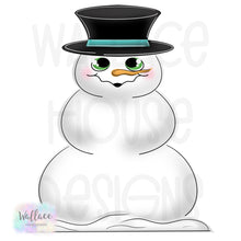 Load image into Gallery viewer, Reversible Pumpkin Stack and 3D Snowman Printable Template