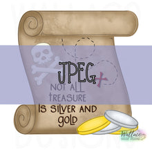 Load image into Gallery viewer, Pirate Treasure Map JPEG