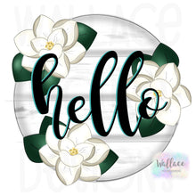 Load image into Gallery viewer, Hello Magnolia Round JPEG