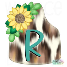 Load image into Gallery viewer, Sunflower Cow Tag JPEG