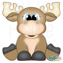 Load image into Gallery viewer, Adorable Little Moose JPEG