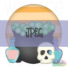Load image into Gallery viewer, Witches Brew Cauldron JPEG