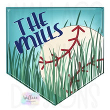 Load image into Gallery viewer, Baseball Softball Home Plate Printable Template