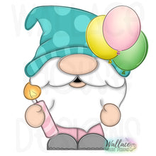 Load image into Gallery viewer, Birthday Party Gnome JPEG