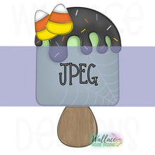 Load image into Gallery viewer, Halloween Candy Corn Popsicle JPEG