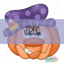 Load image into Gallery viewer, Top Hat Jack O Lantern JPEG