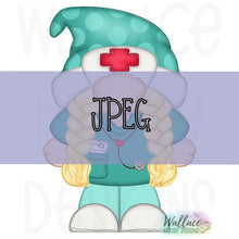 Load image into Gallery viewer, Nurse Gnomette JPEG