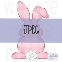 Load image into Gallery viewer, Easter Bunny Silhouette JPEG