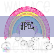 Load image into Gallery viewer, Rainbow JPEG