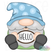 Load image into Gallery viewer, Hello Sitting Gnome JPEG