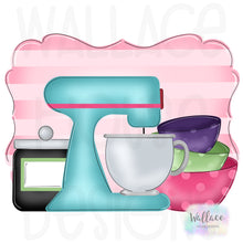 Load image into Gallery viewer, Kitchen Mixer Frame JPEG