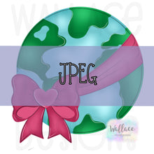 Load image into Gallery viewer, Earth Day with a Bow JPEG
