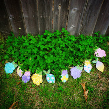 Load image into Gallery viewer, Floral Lemon Garland Template