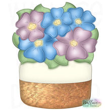 Load image into Gallery viewer, Copper Pot Floral Vase JPEG