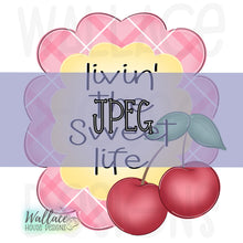 Load image into Gallery viewer, Sweet Life Cherry Frame JPEG