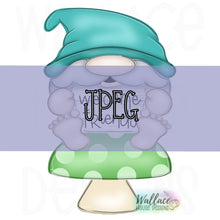 Load image into Gallery viewer, Barefoot Toadstool Gnome JPEG