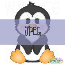 Load image into Gallery viewer, Winter Penguin JPEG