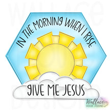 Load image into Gallery viewer, Give Me Jesus Hexagon Frame JPEG