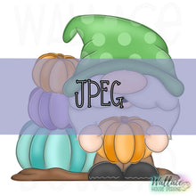 Load image into Gallery viewer, Pumpkin Stack Gnome JPEG
