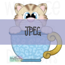Load image into Gallery viewer, Teacup Kitty Cat JPEG