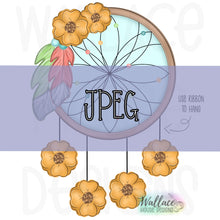 Load image into Gallery viewer, Dream Catcher Baby Hospital Sign JPEG