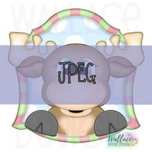 Load image into Gallery viewer, Peekaboo Moose JPEG