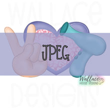 Load image into Gallery viewer, Hairdresser Peace Love Hair JPEG