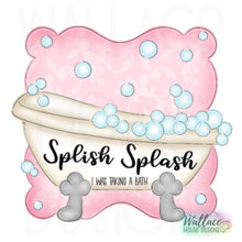 Load image into Gallery viewer, Splish Splash Bathtub Frame JPEG