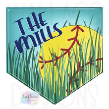 Load image into Gallery viewer, Baseball Softball Home Plate Printable Template
