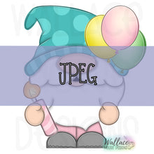 Load image into Gallery viewer, Birthday Party Gnome JPEG
