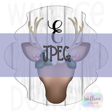 Load image into Gallery viewer, Baby Deer Floral Frame JPEG