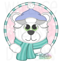 Load image into Gallery viewer, Peekaboo Polar Bear JPEG