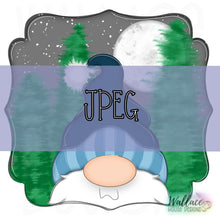 Load image into Gallery viewer, Winter Woods Gnome JPEG